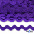 Тесьма вьюнчик 0381-0080, 8 мм/упак.33+/-1м, цвет 9530-фиолетовый - купить в Северске. Цена: 107.26 руб.