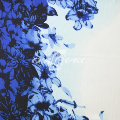 Плательная ткань "Фламенко" 19.1, 80 гр/м2, шир.150 см, принт растительный - купить в Северске. Цена 241.49 руб.