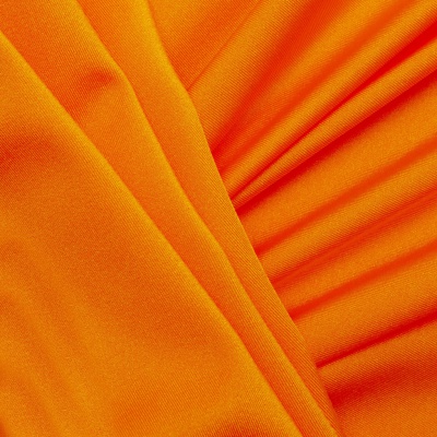 Бифлекс плотный col.716, 210 гр/м2, шир.150см, цвет оранжевый - купить в Северске. Цена 653.26 руб.