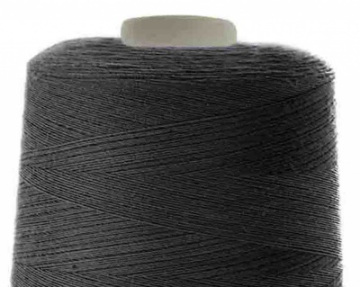 Швейные нитки (армированные) 28S/2, нам. 2 500 м, цвет чёрный - купить в Северске. Цена: 139.91 руб.