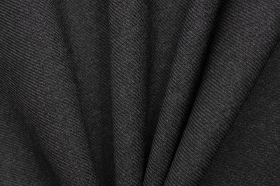 Ткань костюмная 25505 2003, 265 гр/м2, шир.150см, цвет т.серый - купить в Северске. Цена 418.73 руб.