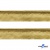 Кант атласный 136, шир. 12 мм (в упак. 65,8 м), цвет золото - купить в Северске. Цена: 437.50 руб.