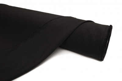 Ткань костюмная 24880 2022, 220 гр/м2, шир.150см, цвет чёрный - купить в Северске. Цена 446.45 руб.