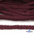 Шнур плетеный d-6 мм круглый, 70% хлопок 30% полиэстер, уп.90+/-1 м, цв.1070-бордовый - купить в Северске. Цена: 588 руб.